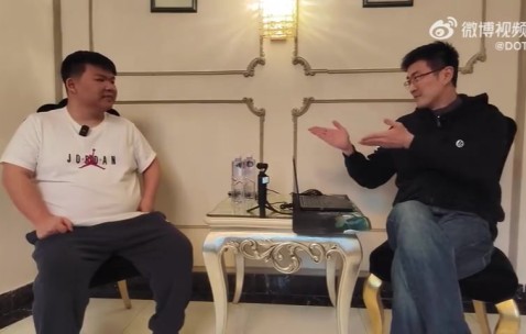 jinnianhui金年会赛前采访XinQ：徐林森是GOD！大家有空多打打DOTA